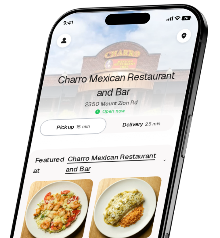 Charro Mexican Restaurant and Bar app preview
